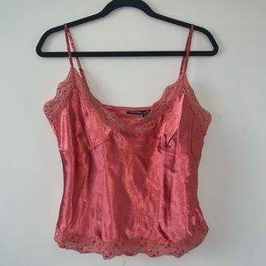 Y2K Magazine Lace Cami